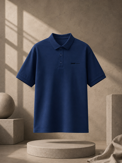 Drip Theory Men's Polo | 220 GSM Airtex Cotton | Regular Fit